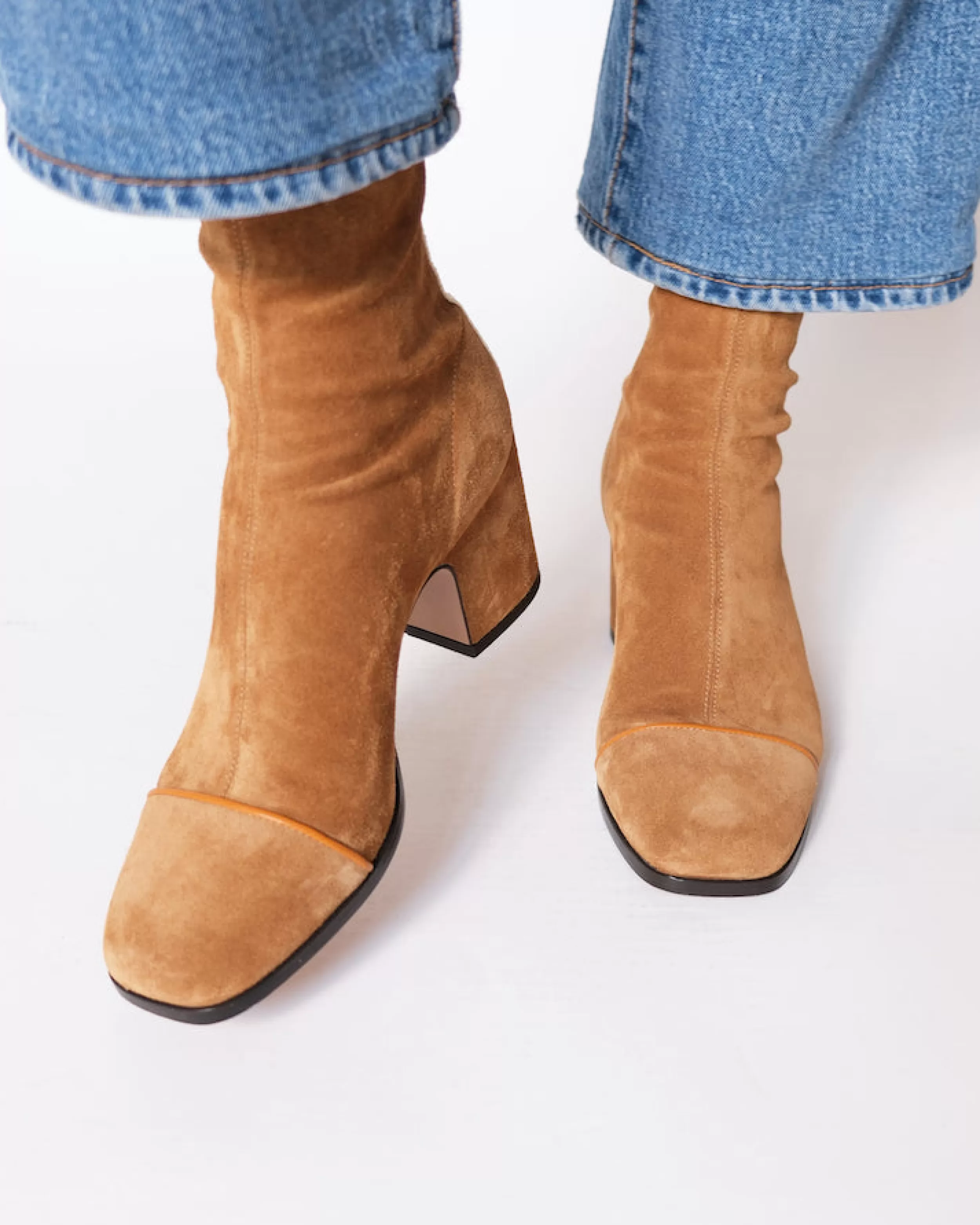 Nomasei ARIA-Bottines-Daim- Stretchline | Aria