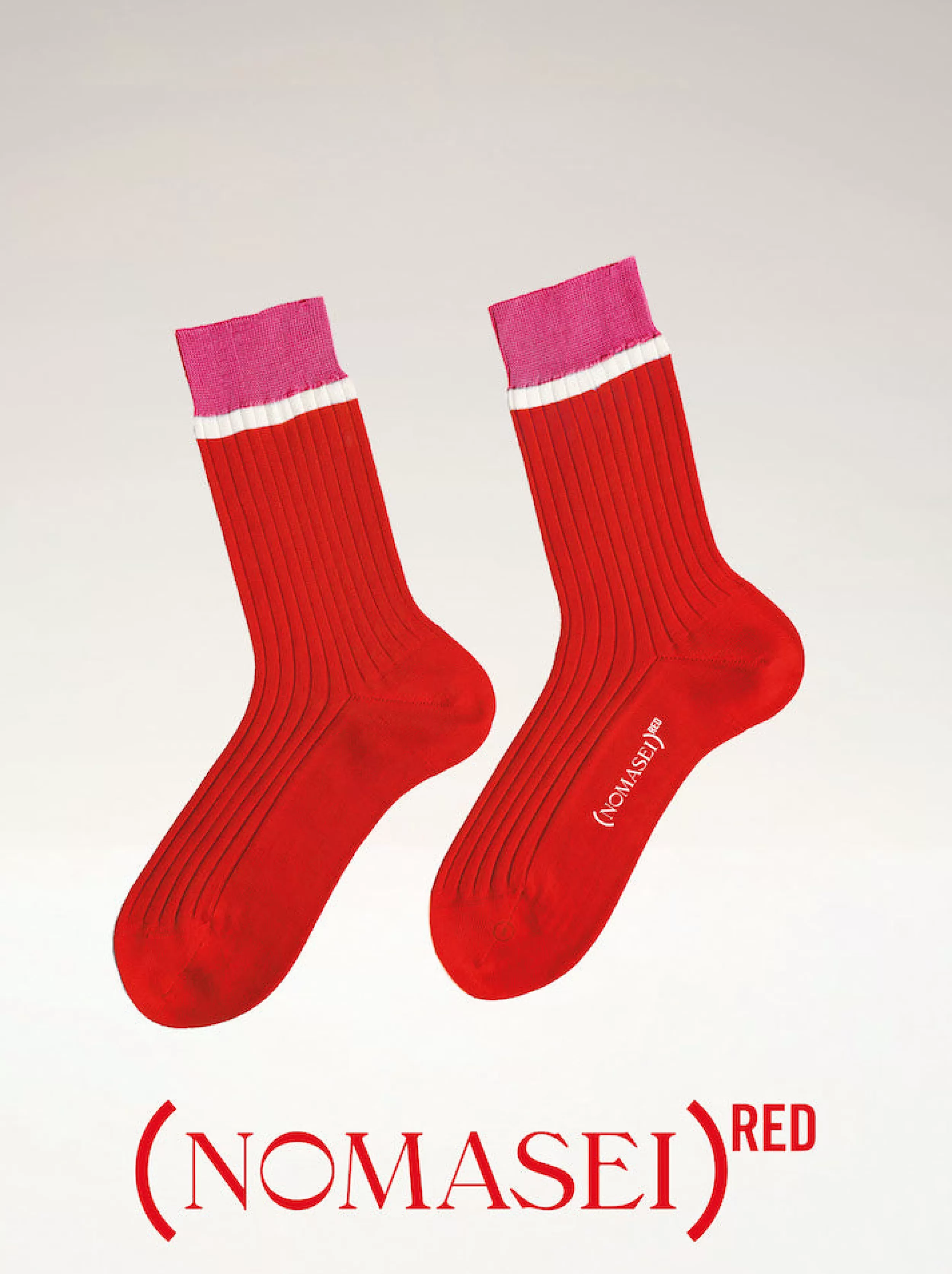 Nomasei SOCKS--Fuschia- Chaussettes